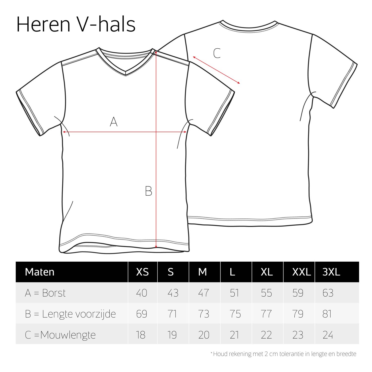 Heren shirts online xxl